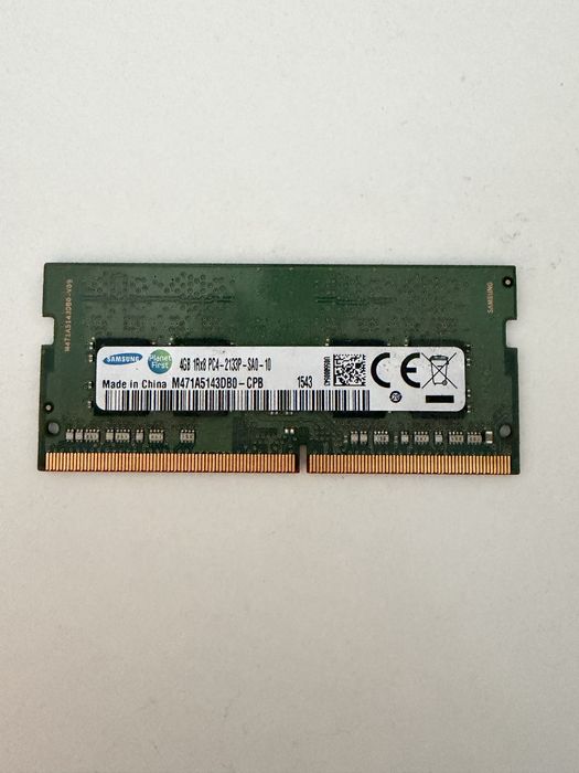 Pamięć ram ddr4 so-dimm 16gb (4x4gb) samsung