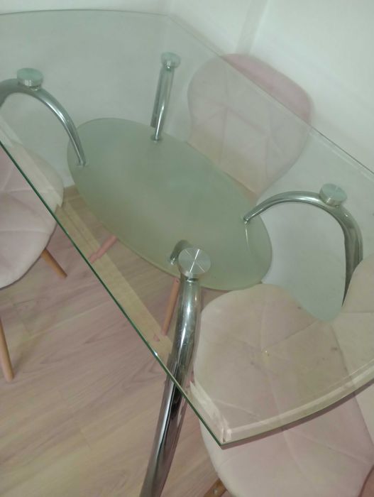 Stół szklany 118/70/73