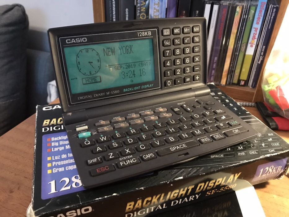 Casio SF-5580 Digital Diary 128KB