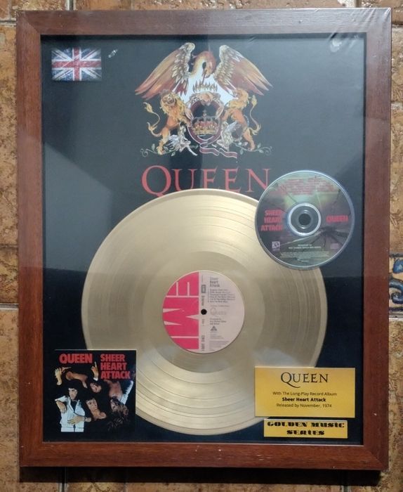 HANDMADE "золота платівка" на стіну.