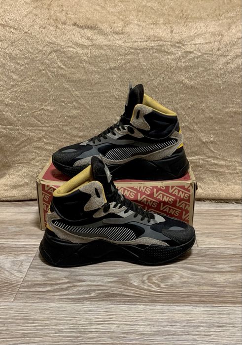 Puma x Helly Hansen RS-X3 Mid Mens Black Trainers main image 1