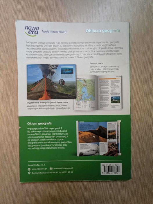 Podręcznik Oblicza geografii klasa 1, liceum i technikum