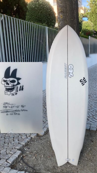 Surfboard 5'8 retro ORG surfboards Ferrel • OLX Portugal