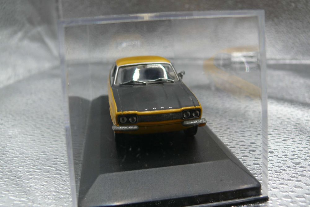 Ford Capri Rs 2600 1:43 Minichamps Amarelo