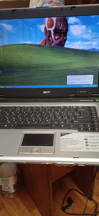 Ноутбук acer работает