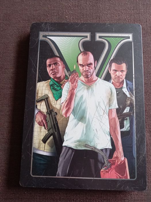 Gra GTA V Steelbook na konsolę xbox 360 po polsku!!!