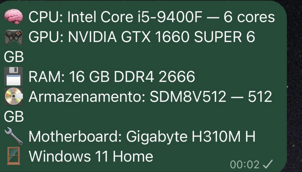 Desktop i5-9400F