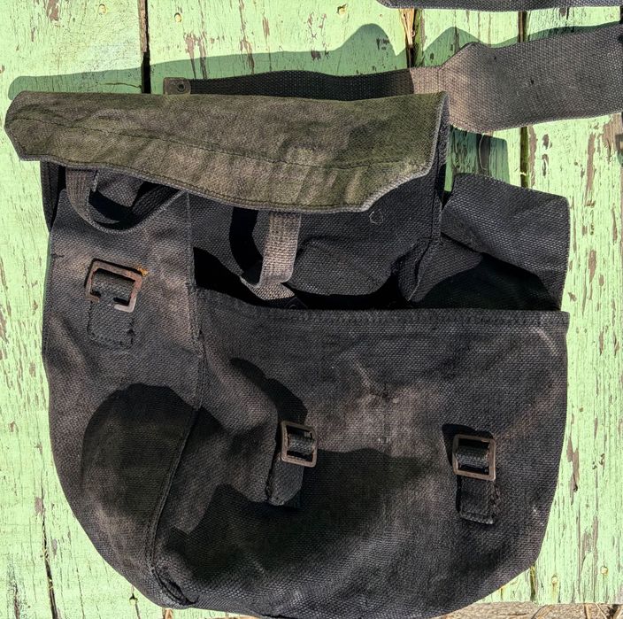 Alforjas militares antigas - conjunto completo