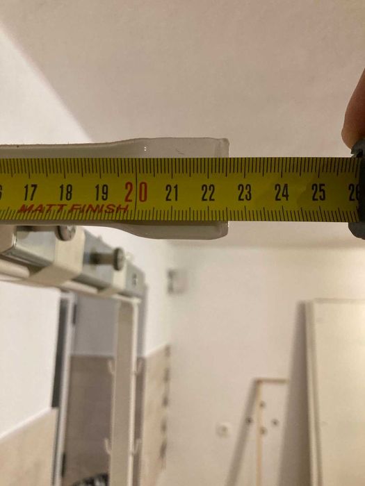 Gaveta/organizador para armário de cozinha. 200x50x25 cm, usado