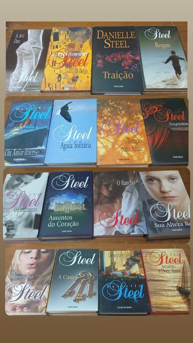 Conjunto Livros Danielle Steel