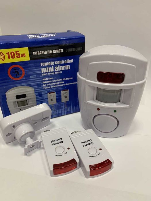 Мини охранная сигнализация с датчиком движения Remote Controlled Mini