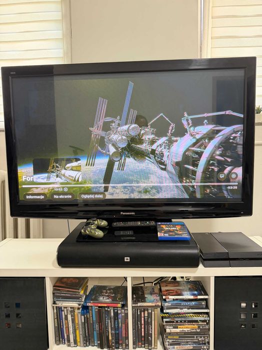Zestaw Kino / Gaming: Plazma Panasonic 50" + PS4 1TB + Soundbar JBL Cinemabase