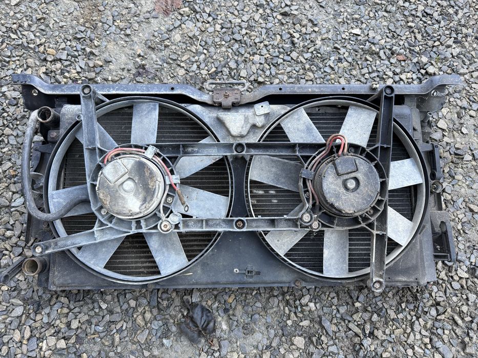 Радіатор вентилятори фольцваген т4.