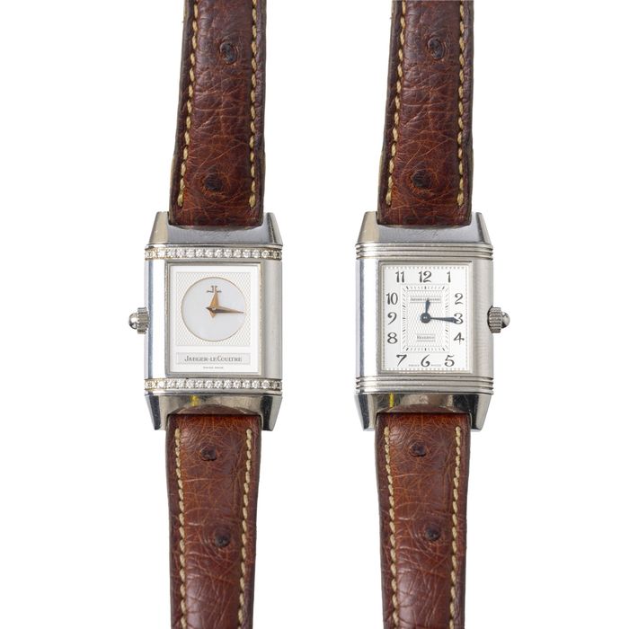 Relógios - Relógio Jaeger-Lecoultre, reverso com diamantes