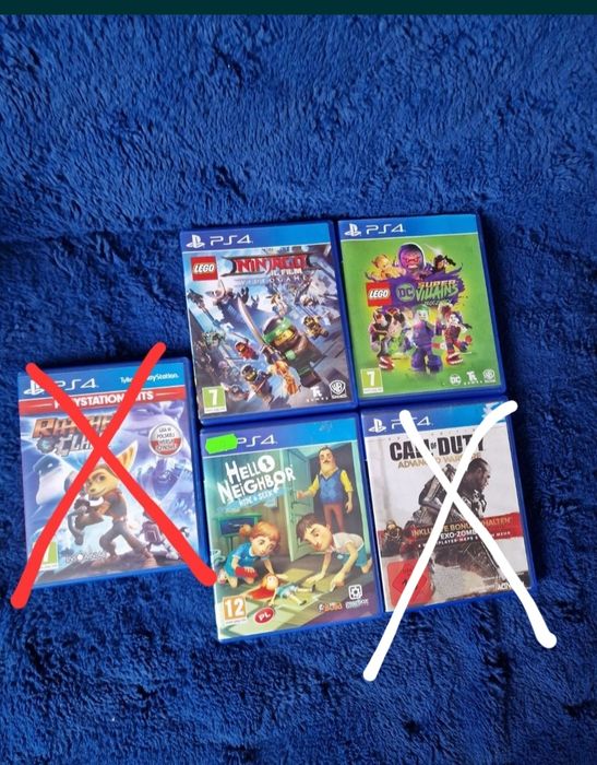Rózne gry na PS4