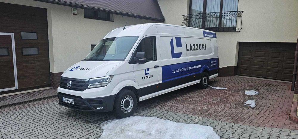VW CRAFTER L5H3 140KM 2021 led / webasto / kabina sypialna /