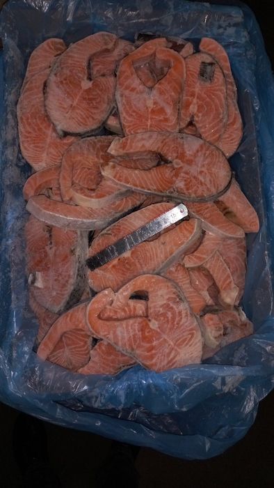 Куски філе кіжуча ( дикий лосось) 5 кг
