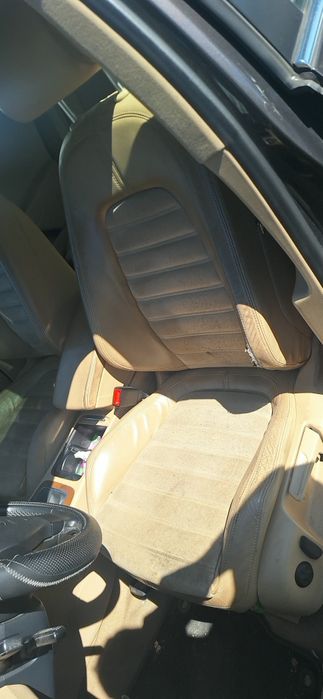 Cały kompletny środek Passat B6 Kombi bananowe skóry + Zestaw DYNAAUDIO