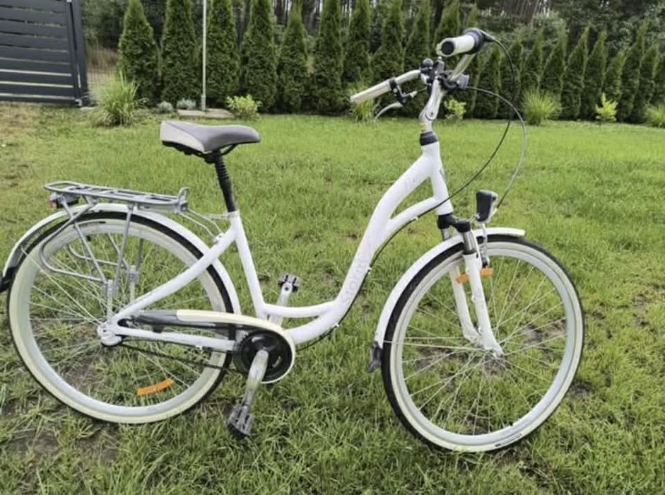 Rower  miejski  biały