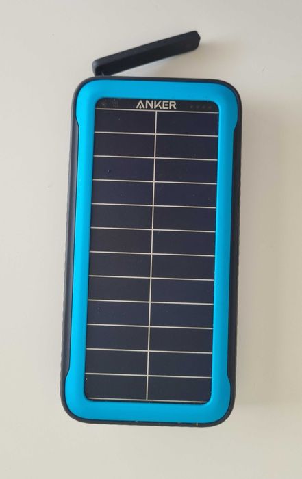 Powerbank Anker PowerCore Solar 20000 mAh A1650 Latarka USB-C