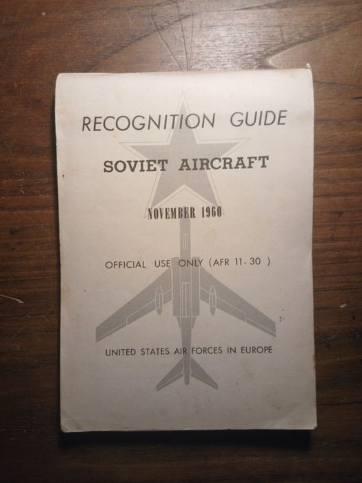Recognition Guide Soviet Aircraft (1960)