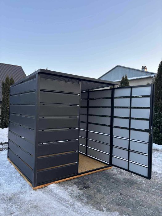 Garaż blaszany schowek na budowę do ogrodu !