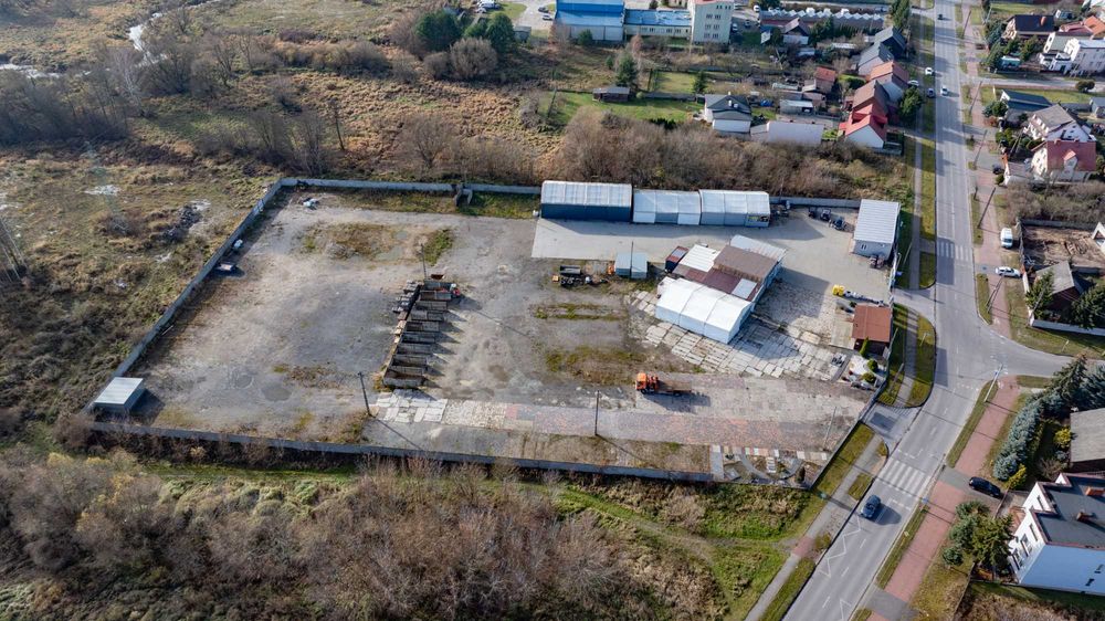 Działka Plac Teren Inwestycyjny Hurtownia Skład budowlany Węgla 1.1 Ha