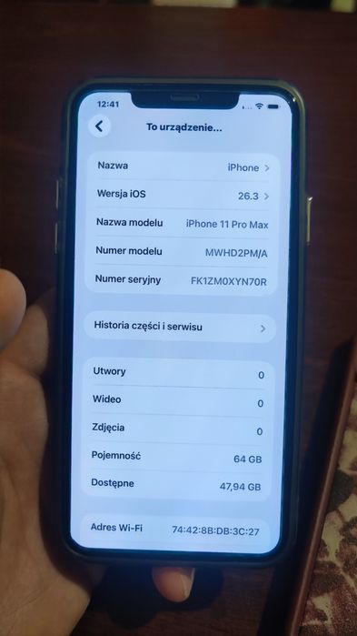 IPhone 11 Pro Max 64GB