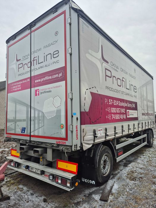 Przyczepa Ciężarowa Wecon 18 ton