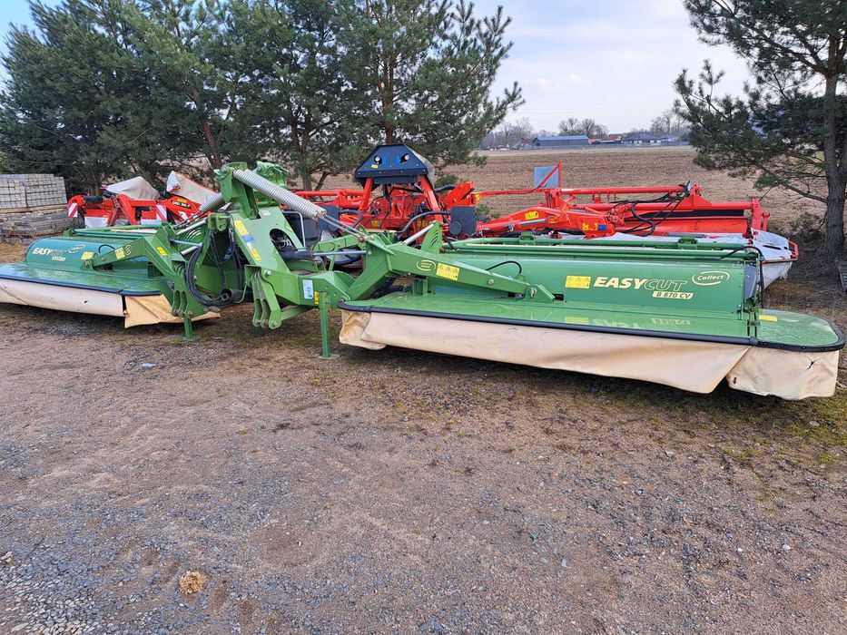 Kosiarka Krone Easy Cut B 870 Collect Motyl Taśmy