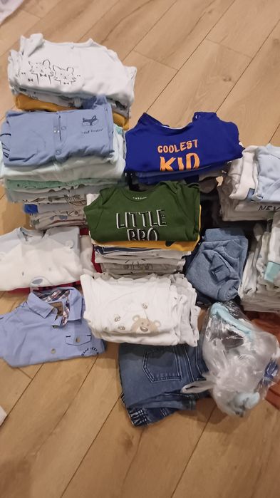 Paka ubrań chłopczyk 56-62