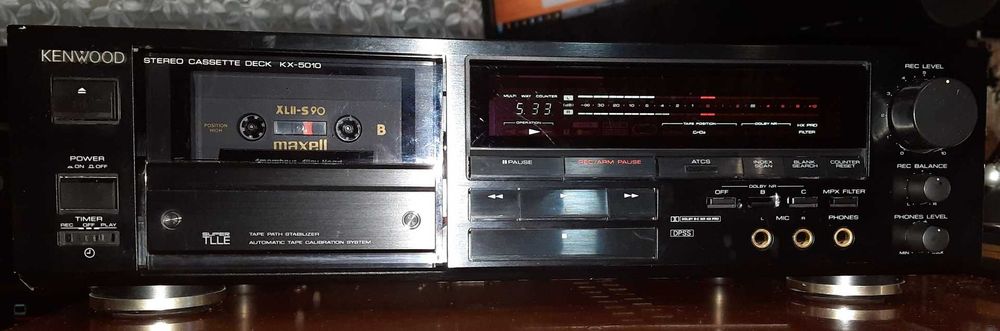 Yamaha K-1020; Kenwood KX-5010-кассетные деки.