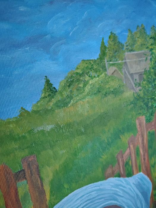 Olejny obraz "Fearless"