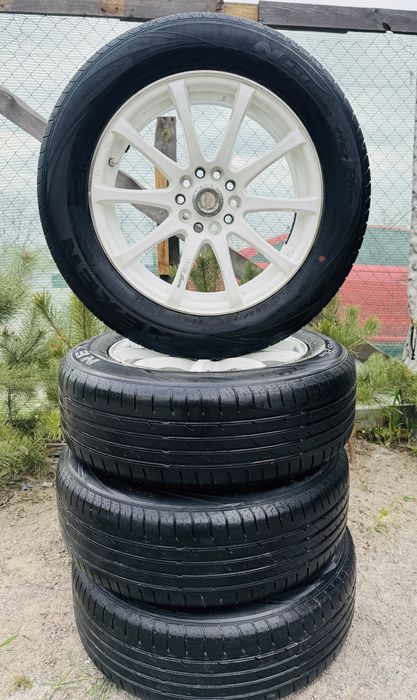 Продам диски з гумою 225/60/R17  4х100, 4х114.3, 5х100