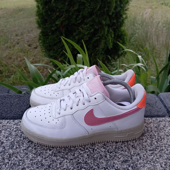 Buty Nike Air Force 1 Low Białe Sneakersy Rozmiar 38.5