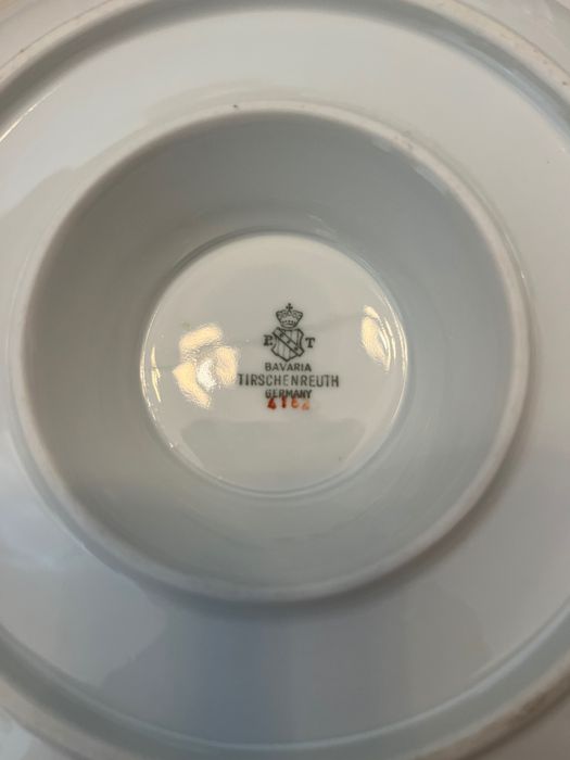 3 de Peças porcelana alemã Bavaria Tirschenreuth