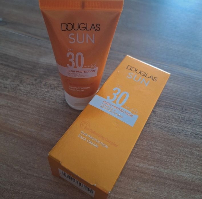 Douglas Sun nowy krem do twarzy do opalania spf 30