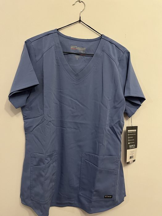 Жіночий медичний костюм Greys Anatomy strech синій М