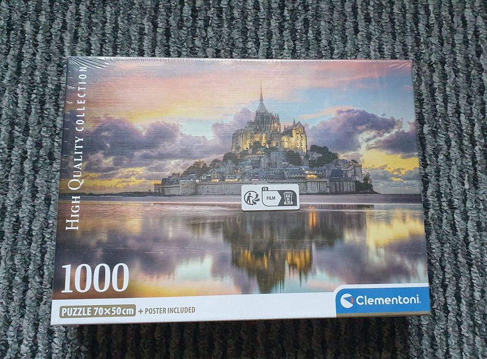 Puzzle Clementoni 1000 el. MONT SAINT-MICHEL HQ