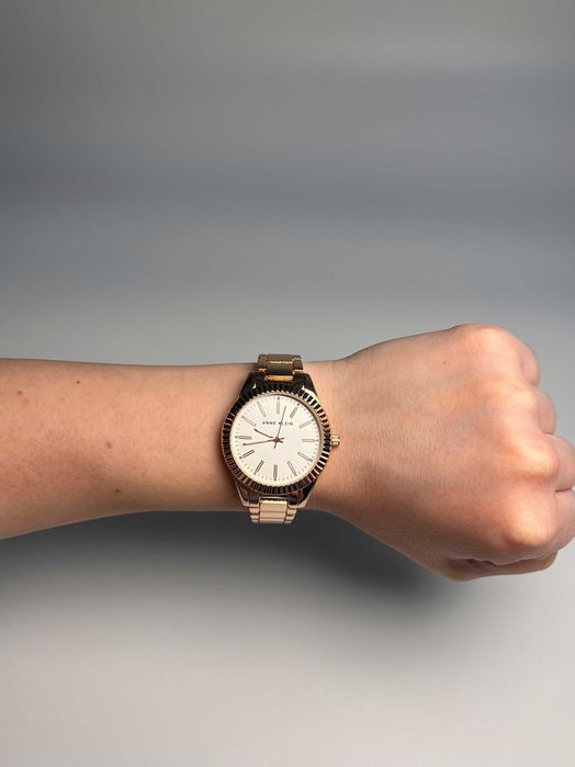 жіночий годинник Anne Klein AK/4172SVRG, золотистые часы Ø36мм
