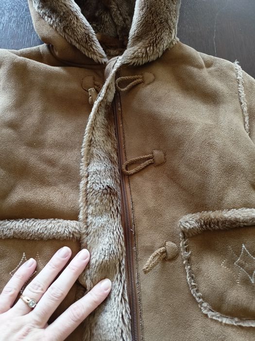 Kożuch dla dziewczynki rozm. 92