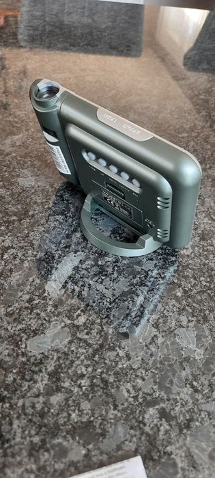 Zegar budzik ze stacją pogody