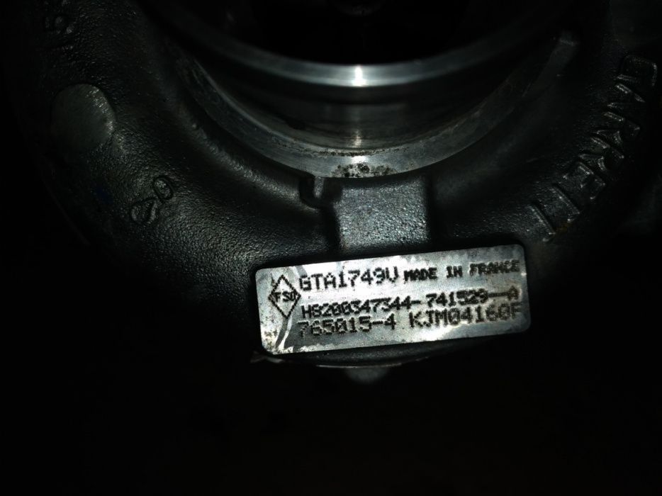 Turbo Garret Renault 2.0 Dci 150cv,160cv ,178cv,Laguna ,Megane,Scenic