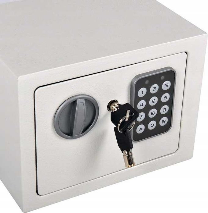 Sejf Domowy - Kasa pancerna Elektroniczny na kluczyk Otwory do Ściany