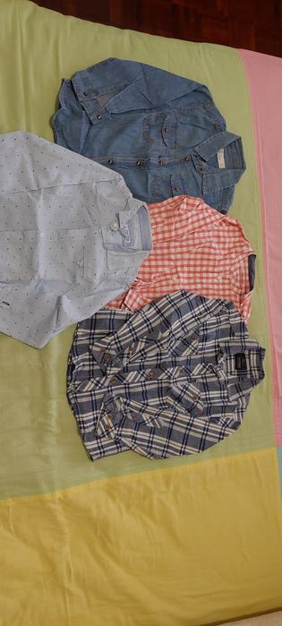 Camisas 3/4 anos
