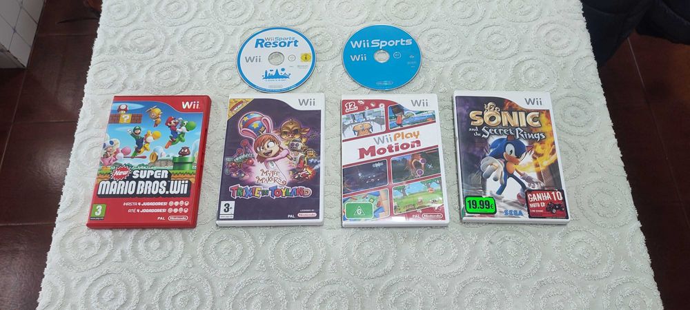 Jogos Nintendo Wii (Venda individual ou lote)