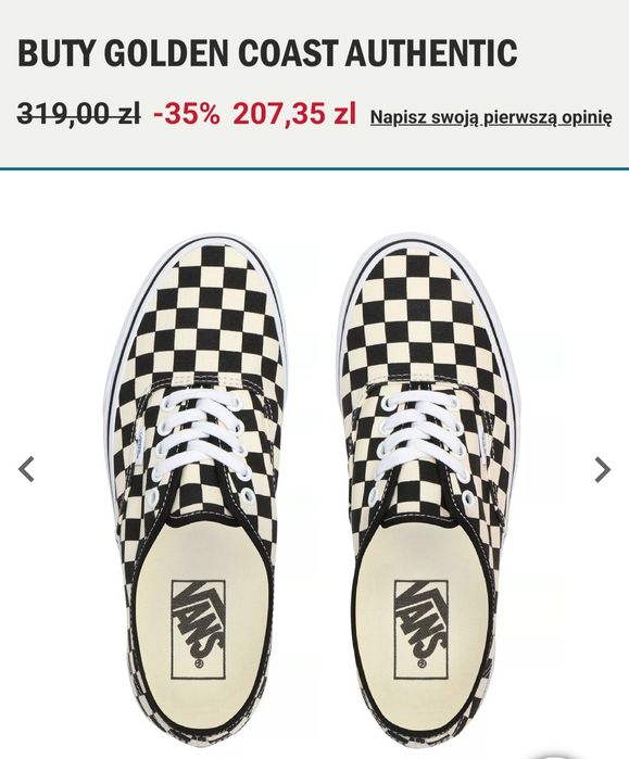 VANS Authentic r. 36 NOWE