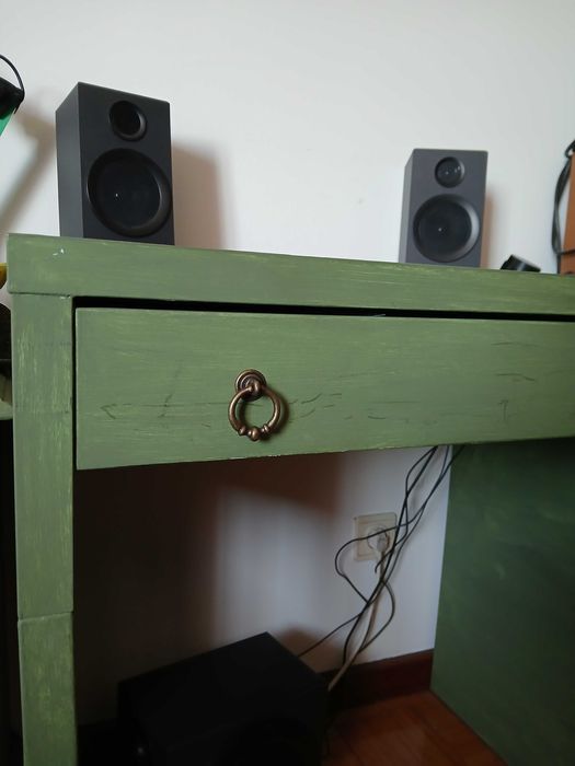 Secretaria personalizada verde oliva