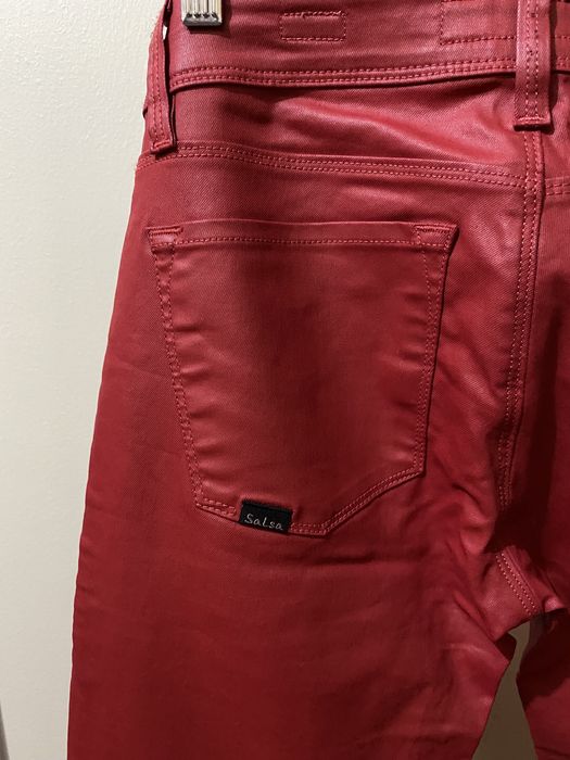 Calças Salsa vermelhas senhora