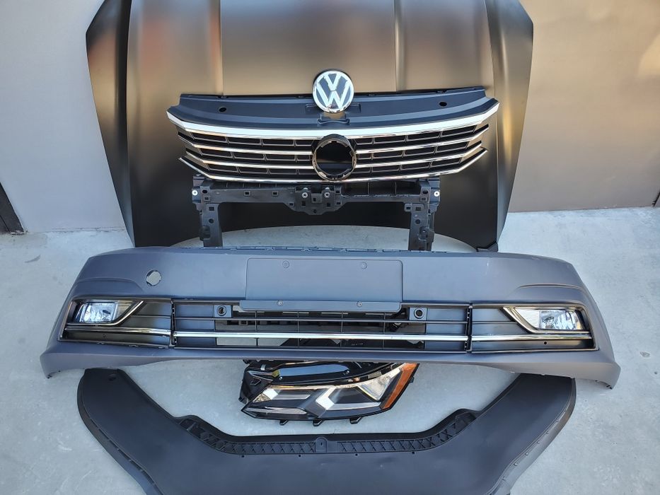 Губа спойлер бампера грязезащита VW Passat B7 B8 пасат б7 б8 USA